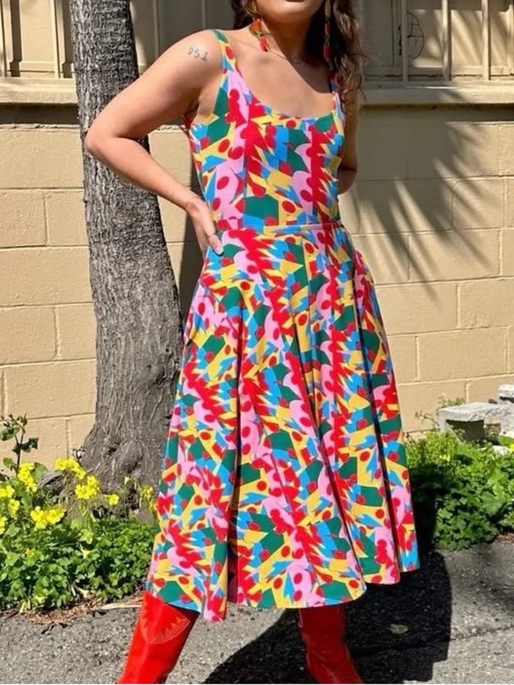 Nooworks Macarena Vacation Dress XL EUC